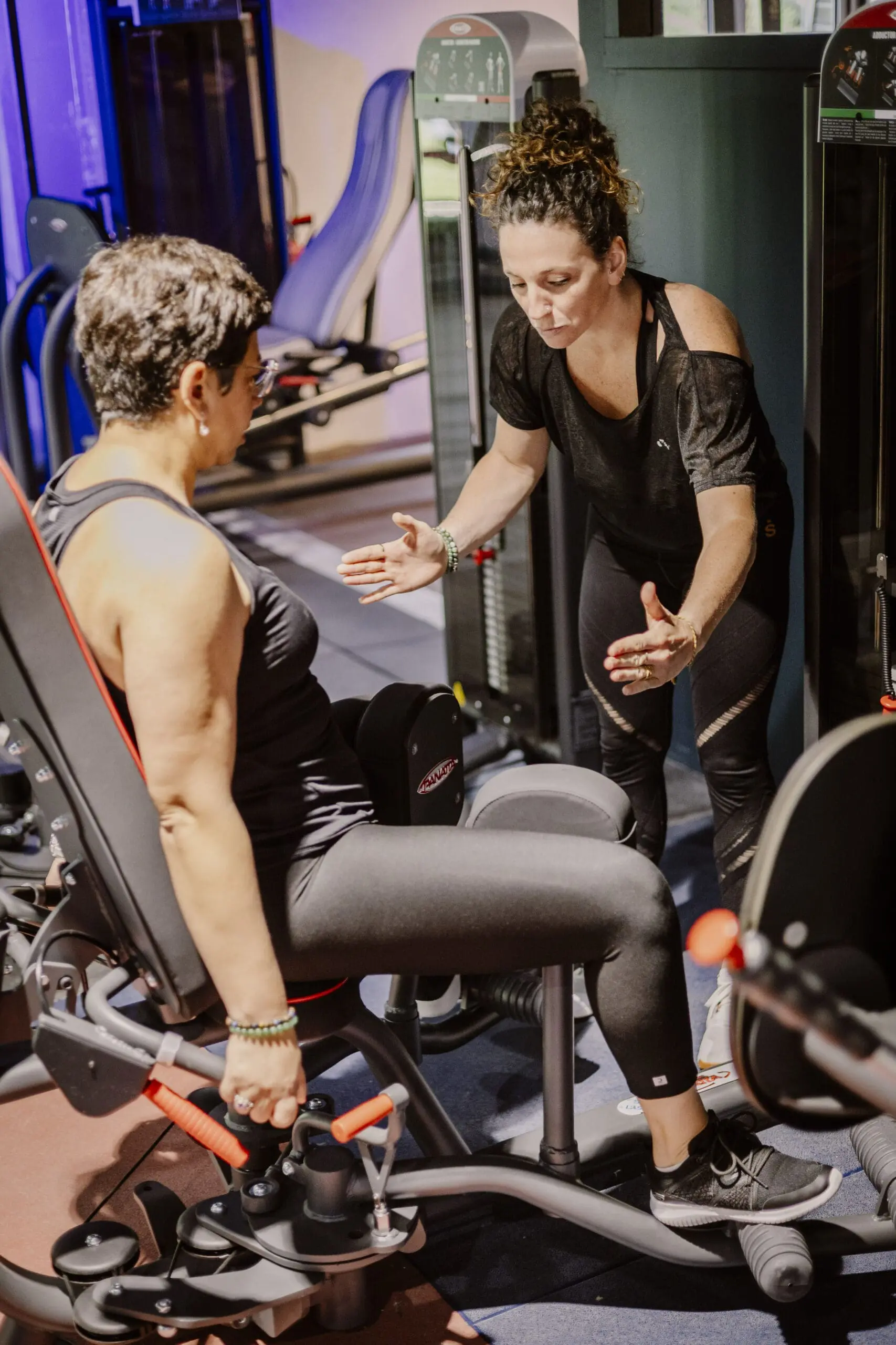 coaching femme salle de sport pau