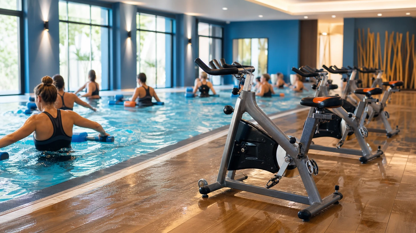 Découvre les bienfaits de l'aquagym et de l'aquabike pour transformer ta silhouette